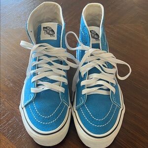 Vans Kids Bright Blue High-Tops